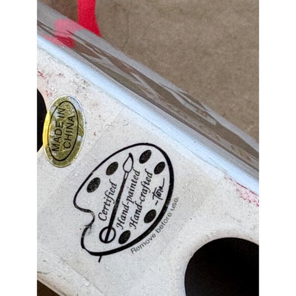 Temp-tations by Tara Ceramic Church Christmas Eve Munch Ornament Recipe Decor - Picture 7 of 7